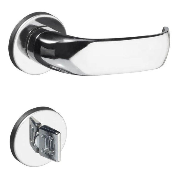 Fechadura para banheiro ZM Contemp roseta 500
