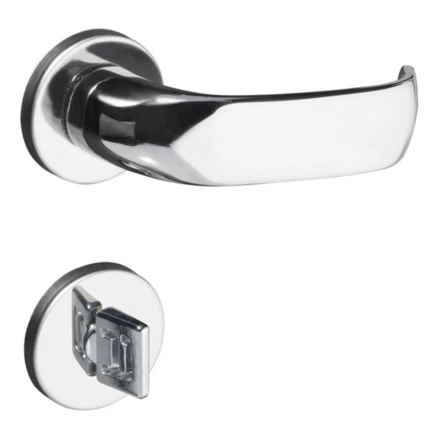 Fechadura para banheiro ZM Contemp roseta 500