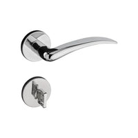 Fechadura para banheiro classic roseta redonda