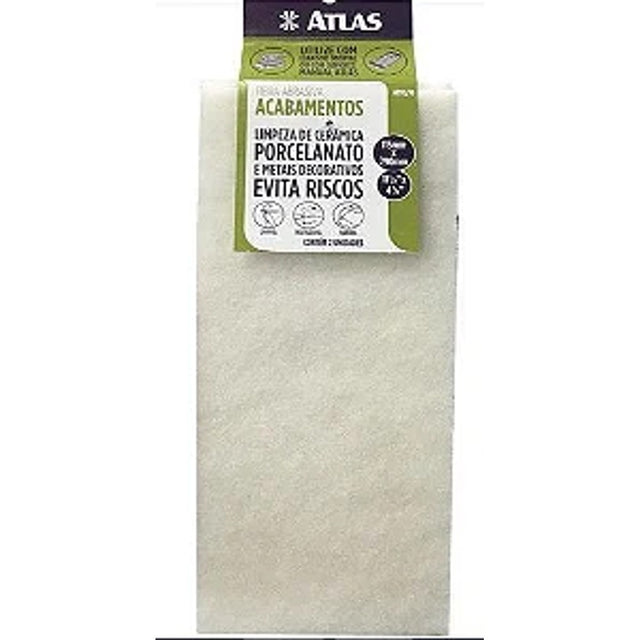 Fibra abrasiva para acabamentos 115x290mm