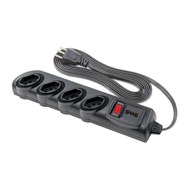 Filtro de linha 4 tomadas bivolt com cabo de 3m