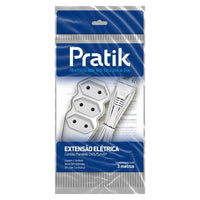 Fio paralelo 2x0.75mm branco 3m
