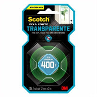 Fita Dupla Face 3m Fixa Forte Transparente 12mmx2mt