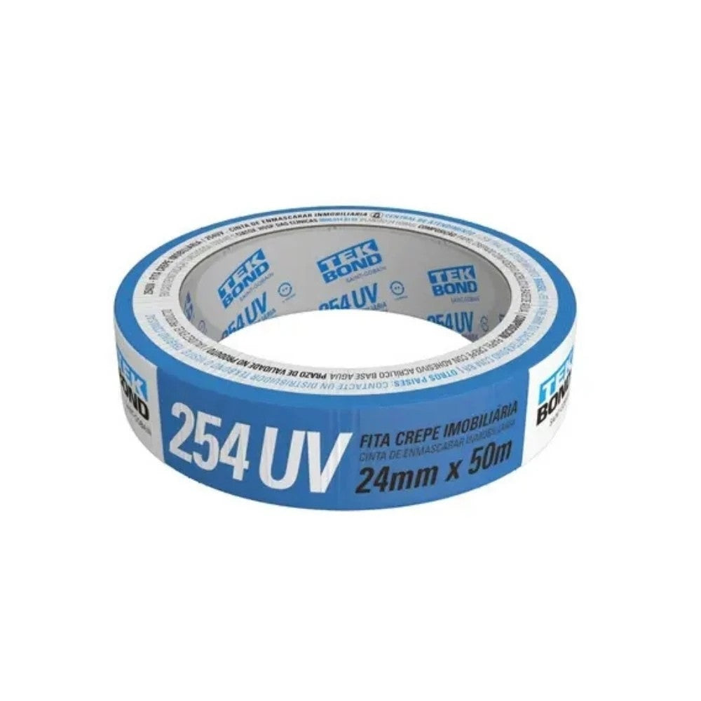 Fita crepe imobiliária 24mm x 50m