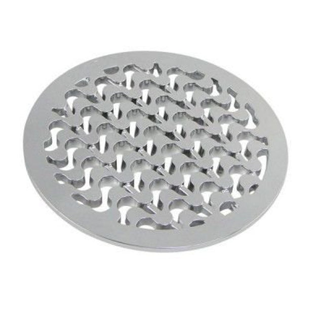 Grelha copacabana abs cromada redonda dn 150