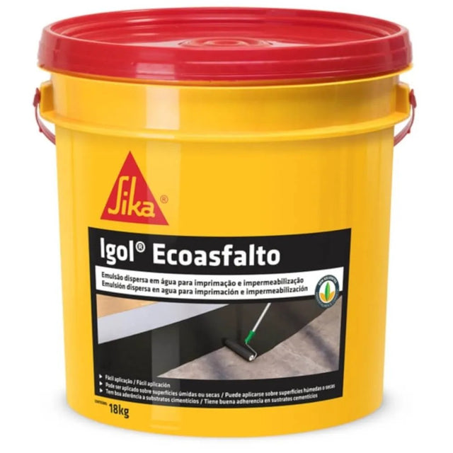 Igol ecoasfalto impermeabilizante 18l