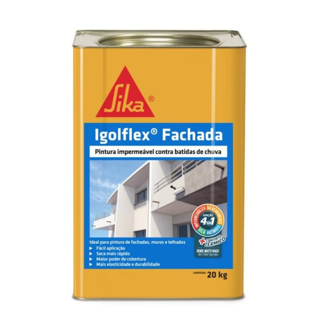 Igolflex fachada impermeabilizante branco 20kg