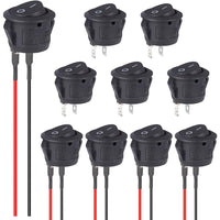Interruptor 12 fios 2a preto