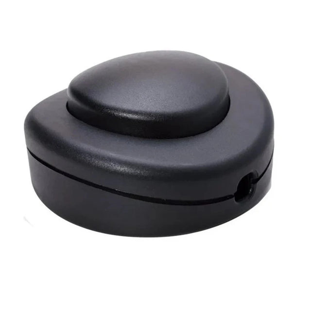 Interruptor de piso preto