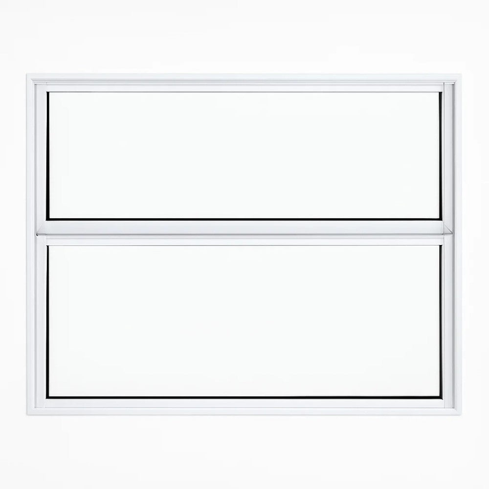 Janela basculante alumínio branco 60x40 vidro boreal