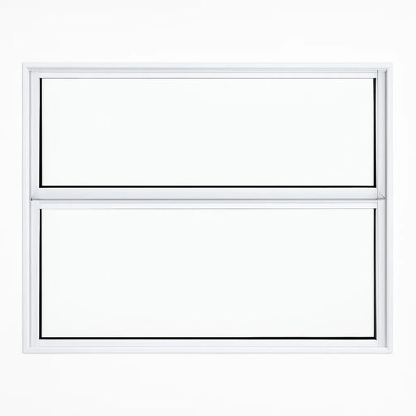 Janela basculante alumínio branco 60x40 vidro boreal