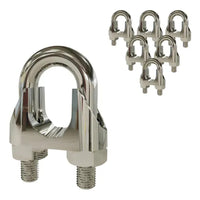 Kit 10 abraçadeiras fixas para fio grampo n8