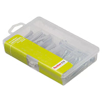 Kit bucha plástica universal m12 com 4 peças