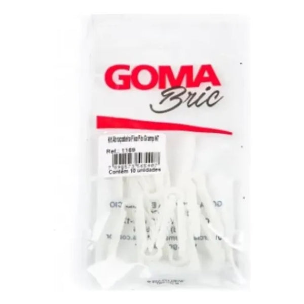 Kit grampo fixador de fio n7 com 10 peças