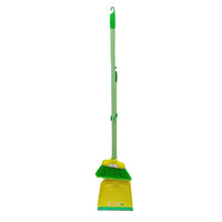Kit pá robustinha e vassoura com cabos de 90cm