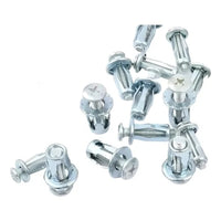 Kit parafuso auto atarraxante 29x16mm com bucha M5 10pç