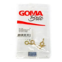 Kit parafuso pitão bicromatizado 16x30 4 peças