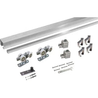 Kit roldana para porta de correr de embutir 2m 80kg