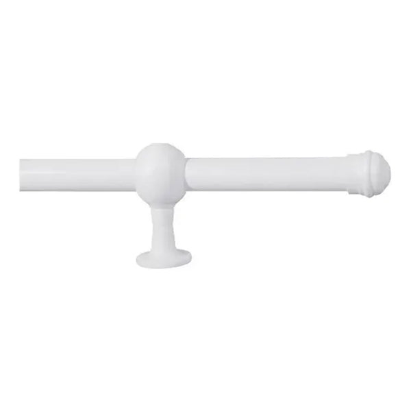 Kit varão elegance 19mm branco 15m
