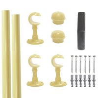 Kit varão elegance 19mm gold rose 3m