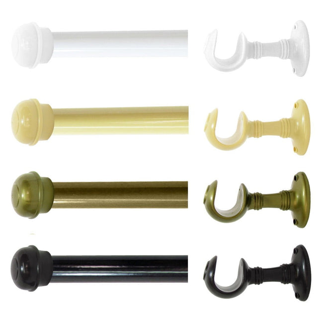 Kit varão elegance 19mm gold rose 3m