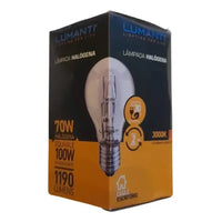 Lâmpada halógena econômica 70w bulbo a55 e27 220v