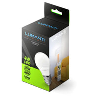 Lâmpada led bolinha g45 4w autovolt 2400k âmbar