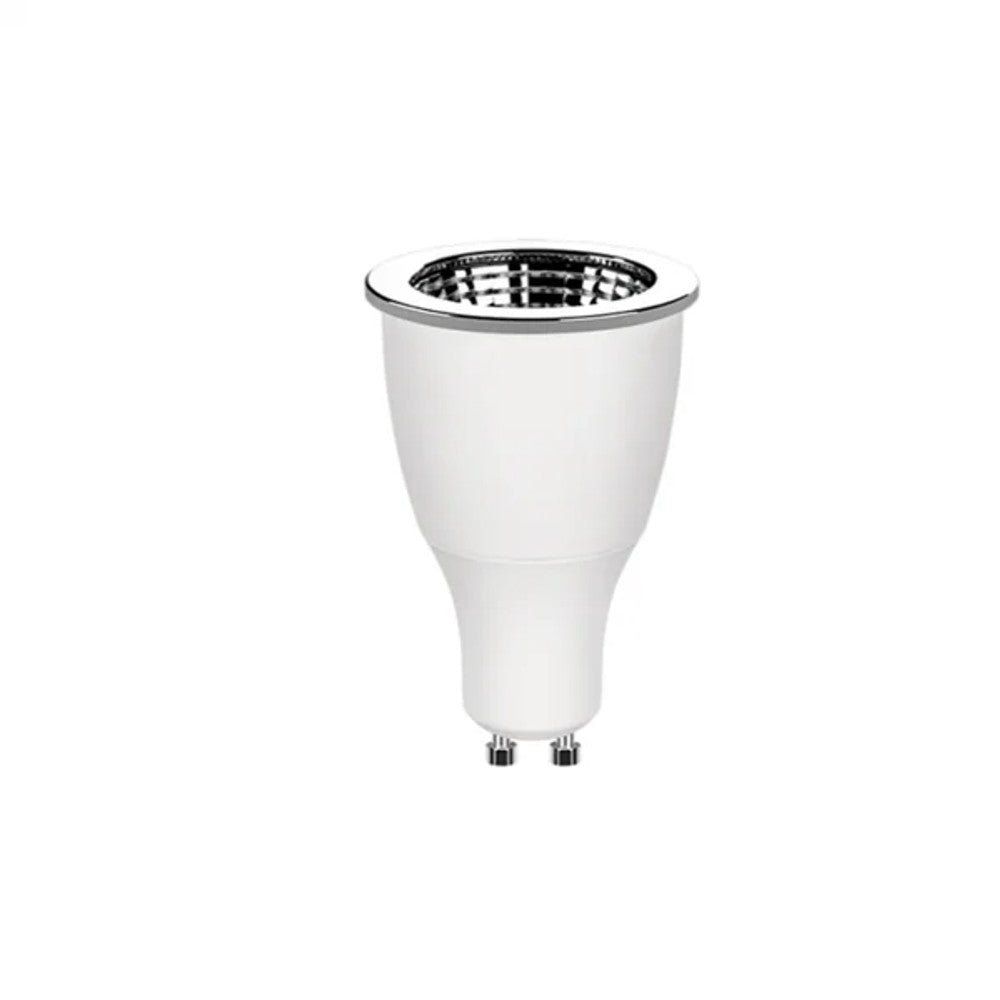 Lâmpada super led dicroica gu10 dimerizável 2700k 7w 220v