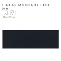 LINEAR MIDNIGHT BLUE MA 10X30