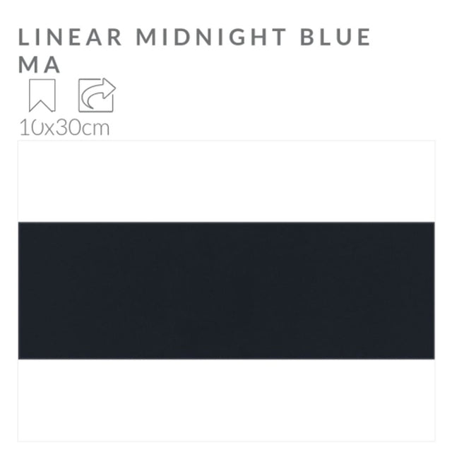 LINEAR MIDNIGHT BLUE MA 10X30