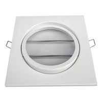 Luminária de embutir quadrada para lâmpada par 38