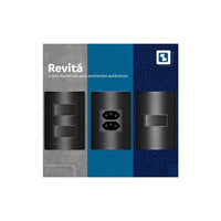 Módulo tomada RJ45 CAT5E Revita carbono