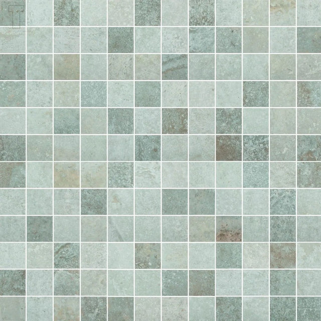 Mosaico Porcelanato Java Lago Mate Eliane 75x75cm Verde Rústico