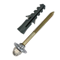 PARAFUSO LATONADO LUXO C BUCHA 8MM 02UN