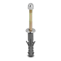 PARAFUSO LATONADO LUXO C BUCHA 8MM 02UN
