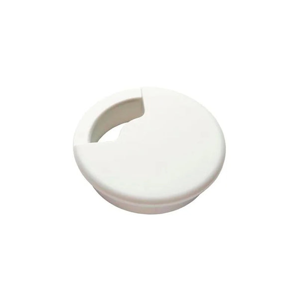 Passa fio branco para móveis 59mm