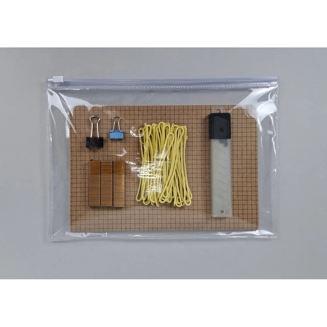 Pasta zip organizadora smart transparente p
