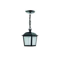 Pendente injetado com lente cristal