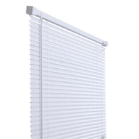 Persiana horizontal de pvc branca 120 x 130 cm