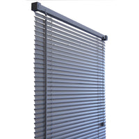 Persiana horizontal em pvc cinza 140x130cm