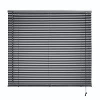 Persiana horizontal em pvc cinza 140x130cm