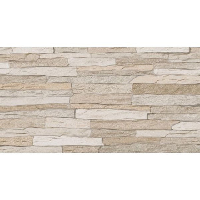 Piso cerâmico stone white hd 31x59cm