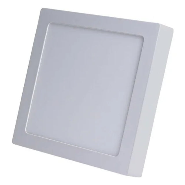 Plafon de led quadrado de sobrepor 18w 3000k