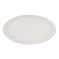Plafon de led redondo de embutir 12w 3000k