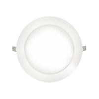 Plafon de led redondo de embutir 12w 6500k