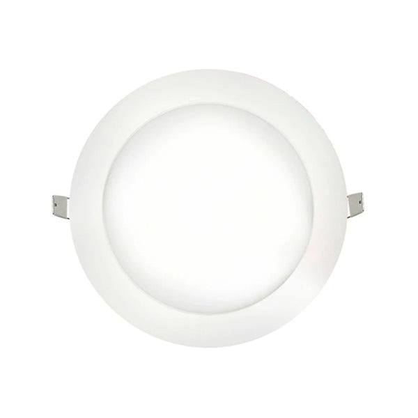 Plafon de led redondo de embutir 12w 6500k