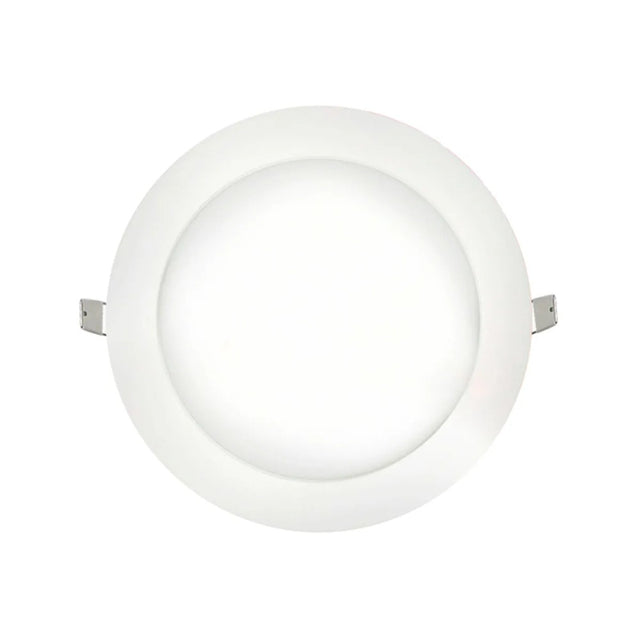 Plafon de led redondo de embutir 12w 6500k