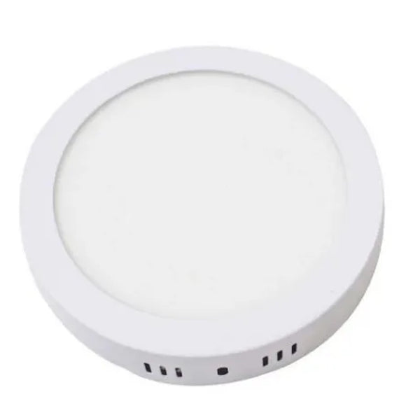Plafon de led redondo de sobrepor 12w 3000k