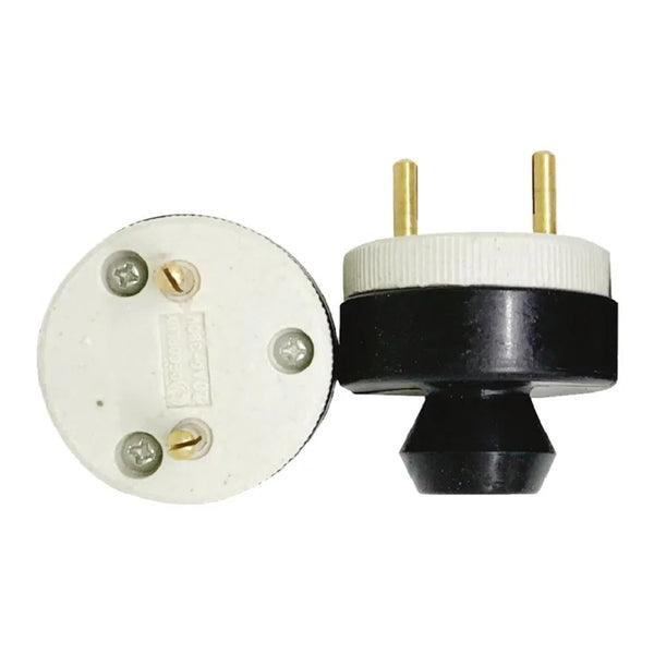Plug de porcelana 2 polos 20a
