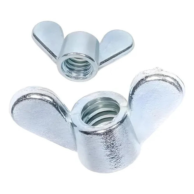 Porca borboleta zincada 100 peças